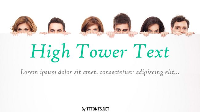 High Tower Text example